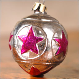 Antique Christmas ornament SOVIET STAR