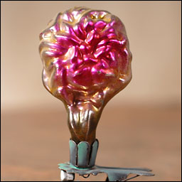 Antique Christmas ornament DAHLIA
