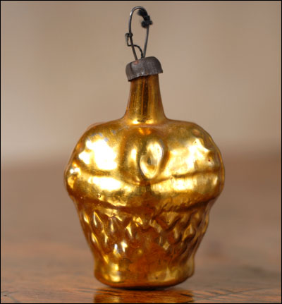 Antique Christmas ornament BASKET