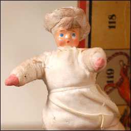 Antique Christmas ornament LITTLE COOK