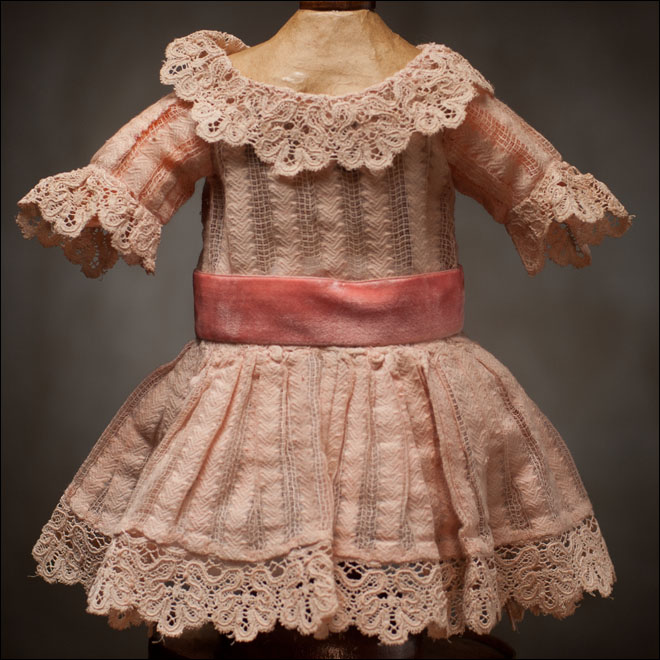 Antique Original Pale Pink Dress