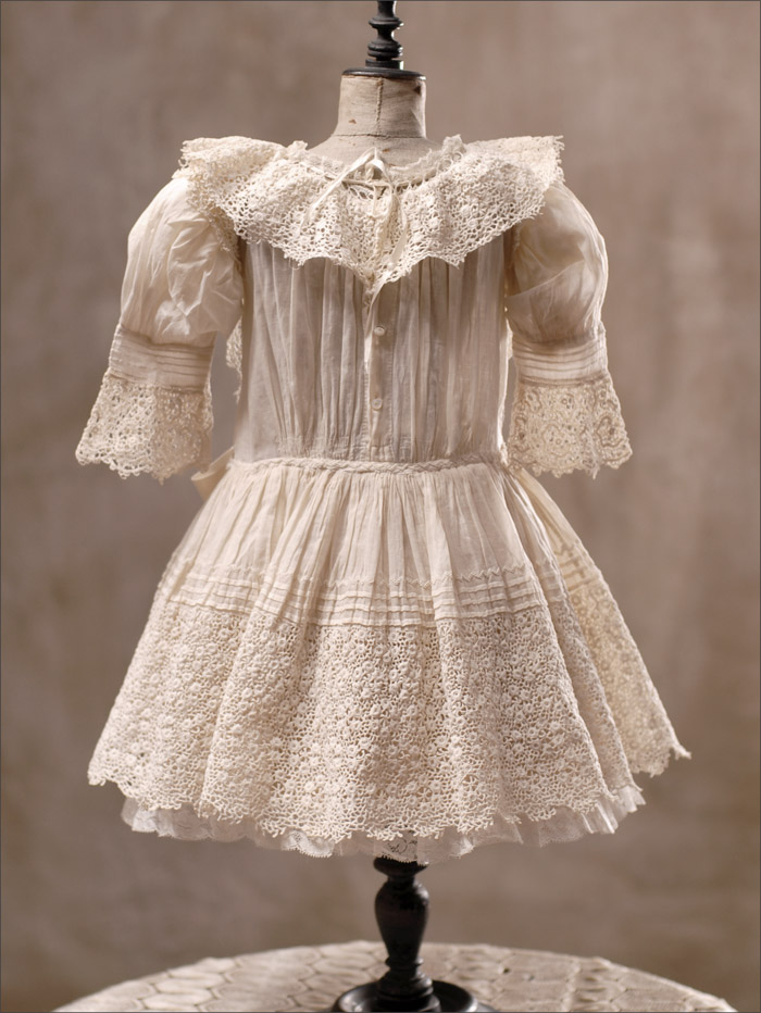 antique doll clothing