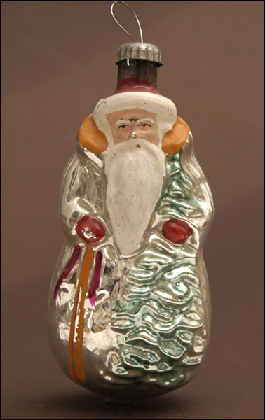 Vintage Christmas ornament  SANTA