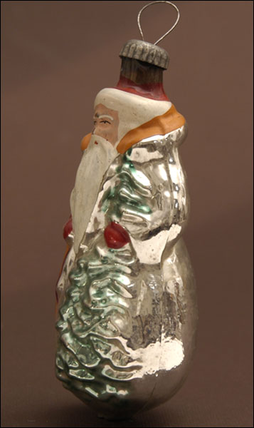 Vintage Christmas ornament  SANTA