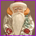 Vintage Christmas ornament  SANTA