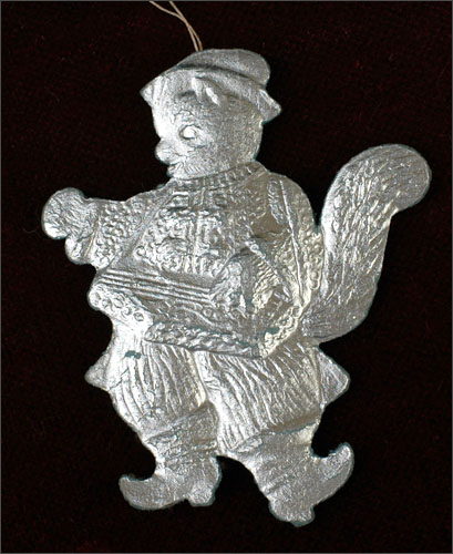 Antique Christmas ornament PUSS in BOOTS