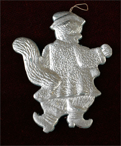 Antique Christmas ornament PUSS in BOOTS