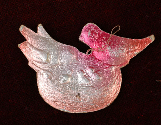 Antique Christmas ornament NEST