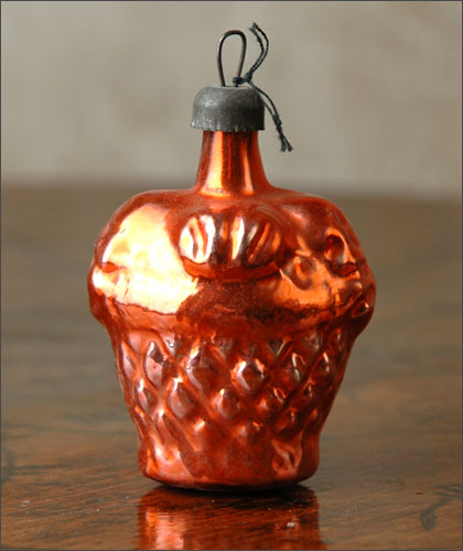 Antique Christmas ornament BASKET