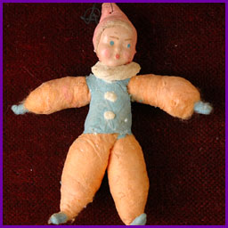 Antique Christmas ornament CLOWN