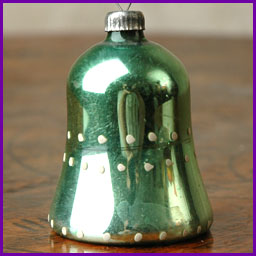 Antique Christmas ornament BELL