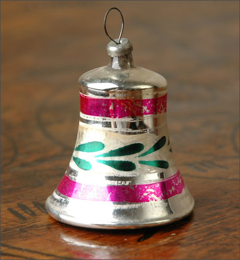 Antique German Christmas ornament BELL