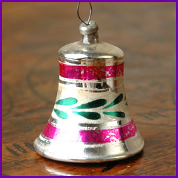 Antique German Christmas ornament BELL