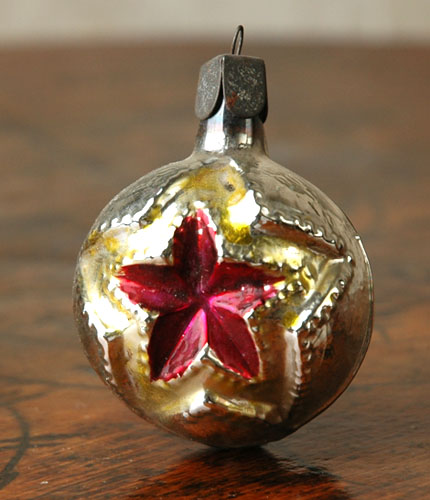 Antique Christmas ornament SOVIET STAR