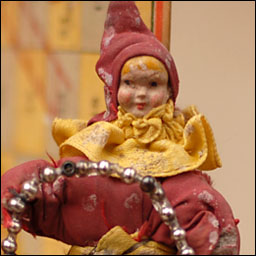 Antique Christmas ornament CLOWN