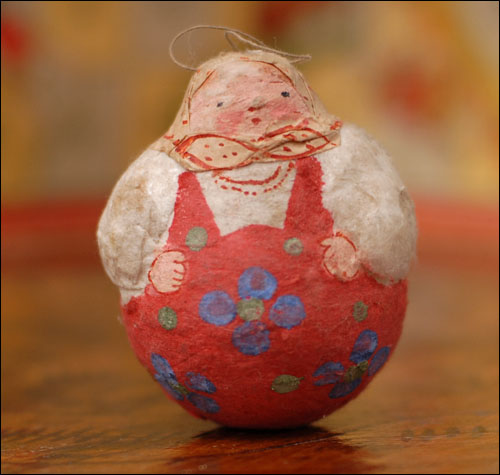 Antique Christmas ornament DOLL