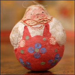 Antique Christmas ornament DOLL