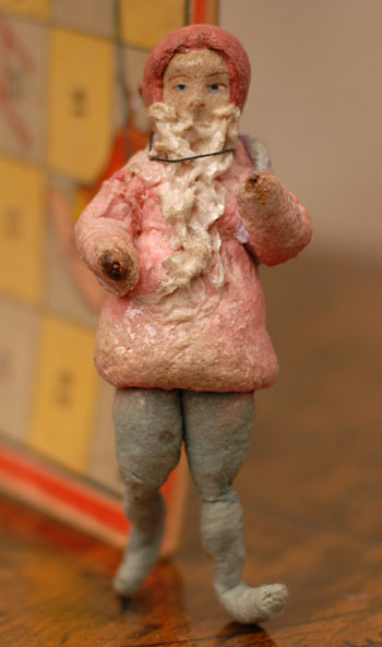 Antique Christmas ornament SANTA