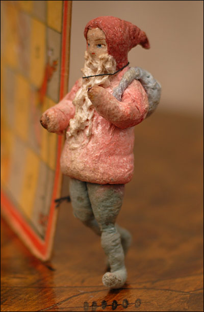 Antique Christmas ornament SANTA