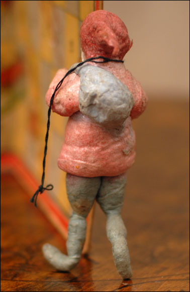 Antique Christmas ornament SANTA