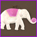 Antique Christmas ornament CIRCUS ELEPHAT