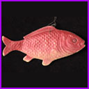 Antique Dresden Christmas ornament CARP FISH
