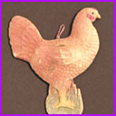 Antique Dresden Christmas ornament HEN