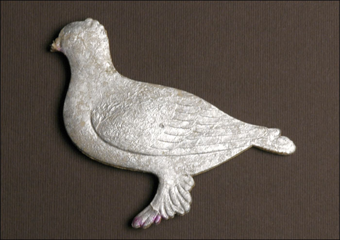 Antique Christmas ornament DOVE
