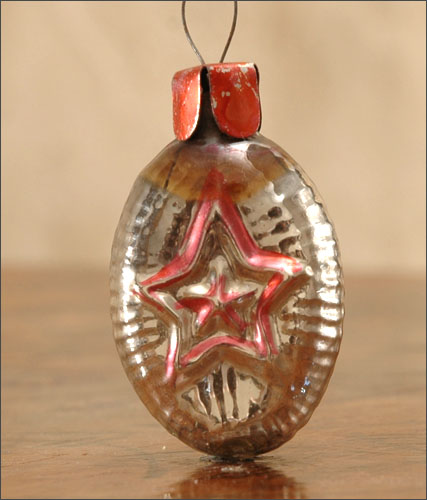 Antique Christmas ornament HAMMER & SICKLE