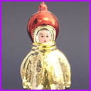 Vintage Christmas glass ornament SPACEMAN