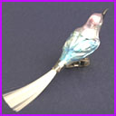 Antique Christmas German ornament BIRD
