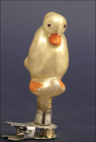 Antique Christmas ornament UGLY DUCKLING