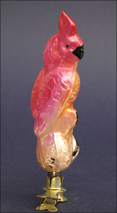 Antique Christmas ornament PARROT