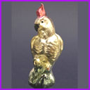 Antique Christmas ornament PARROT