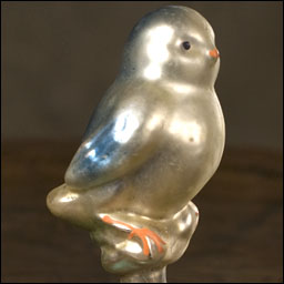 Antique Christmas ornament SPARROW