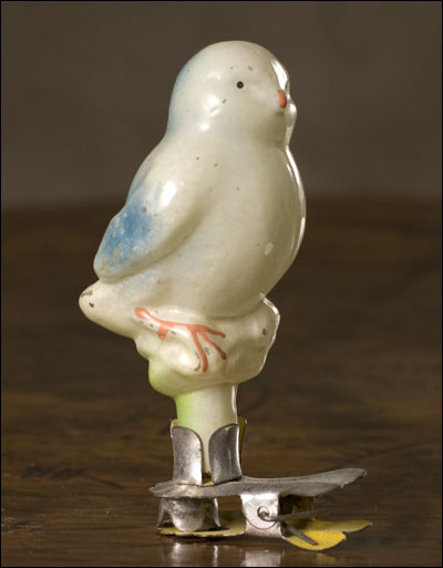 Antique Christmas ornament SPARROW