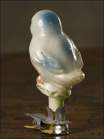 Antique Christmas ornament SPARROW