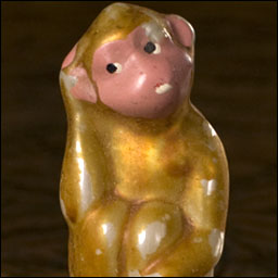 Antique Christmas ornament MONKEY