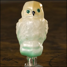 Antique Christmas ornament OWL