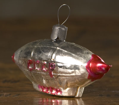 Antique Christmas ornament USSR DIRIGIBLE