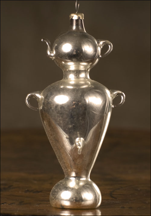 Antique Christmas ornament SAMOVAR