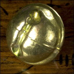 Antique Christmas ornament BUTTON