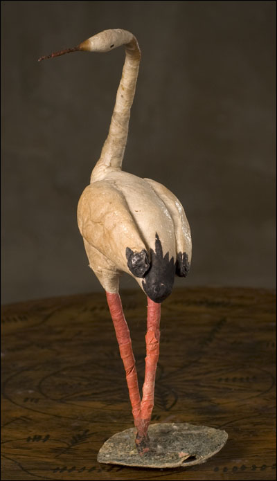 Antique Christmas ornament STORK
