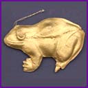 Antique Christmas ornament FROG