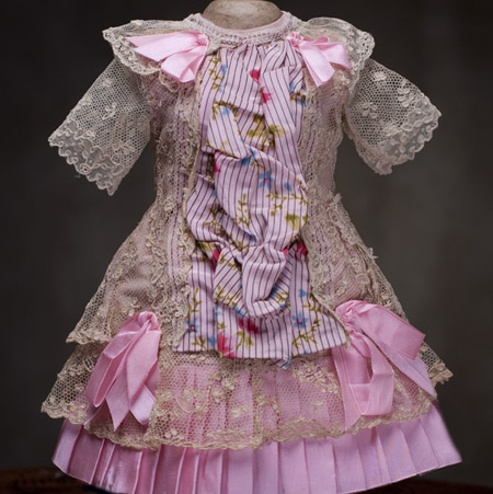 Antique Pink Doll Dress