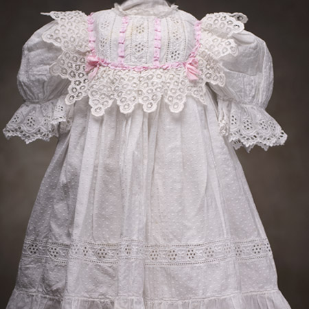 Antique WHite Original Batiste Dress