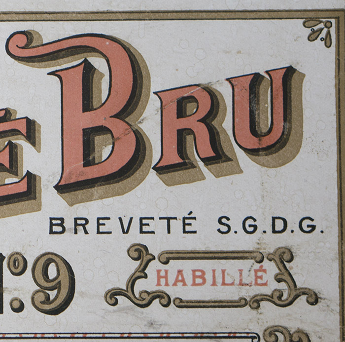 Antique Original Bru Bebe Box