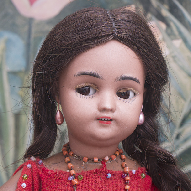 Antique German Mulatto doll