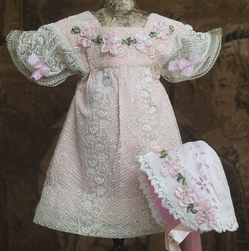 Antique Original Dress and Bonnet