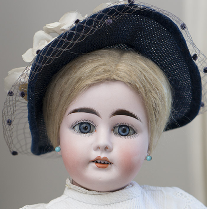 01 German Bisque Doll by  Kuhnlenz